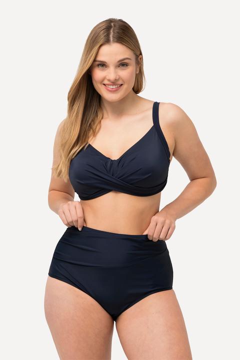 Image du produit Ulla Popken Bas de bikini, drapé, taille haute (56)