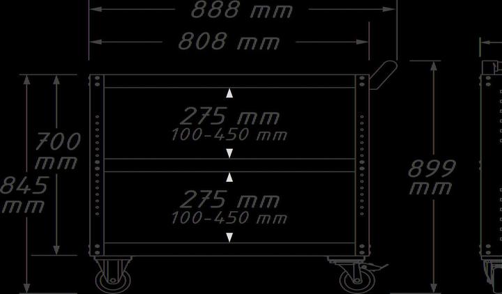 Immagine prodotto HAZET Carrello di servizio (1 x)