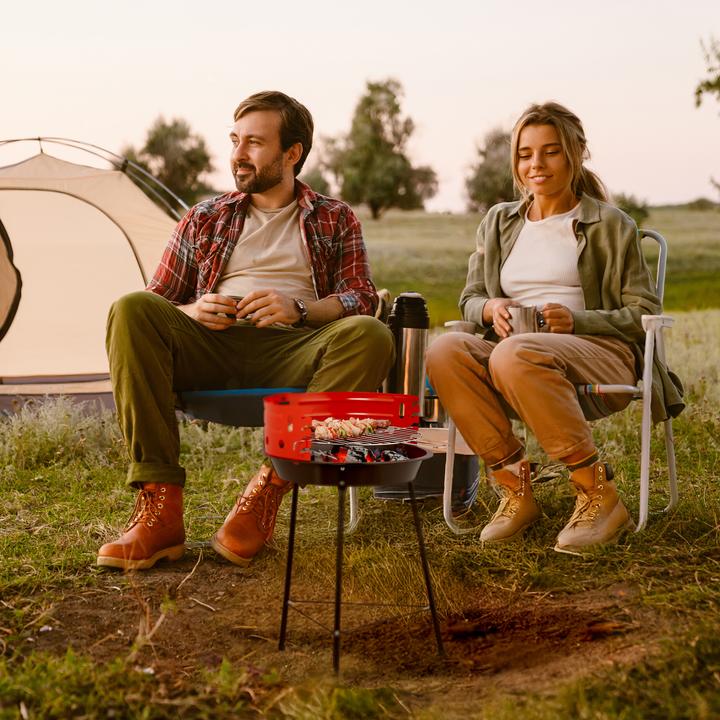Produktbild Relaxdays Holzkohlegrill