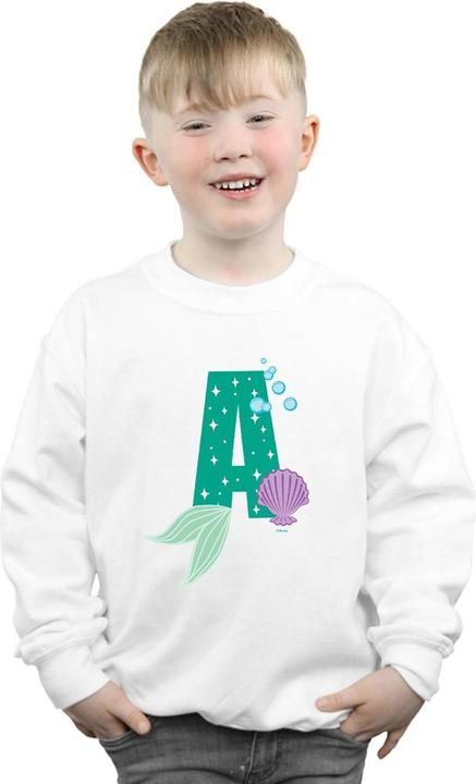 Produktbild Disney Alphabet A Is For Ariel Sweatshirt Jungen (140, 146)