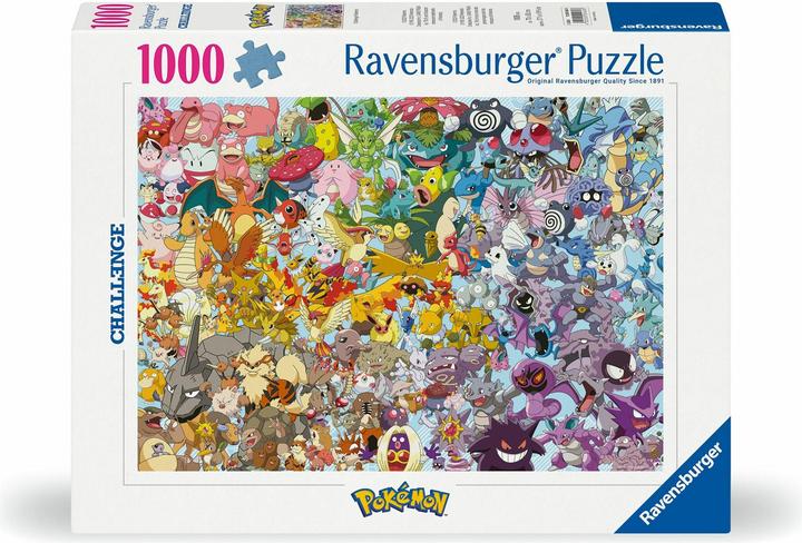Produktbild Ravensburger Challenge (1000 Teile)