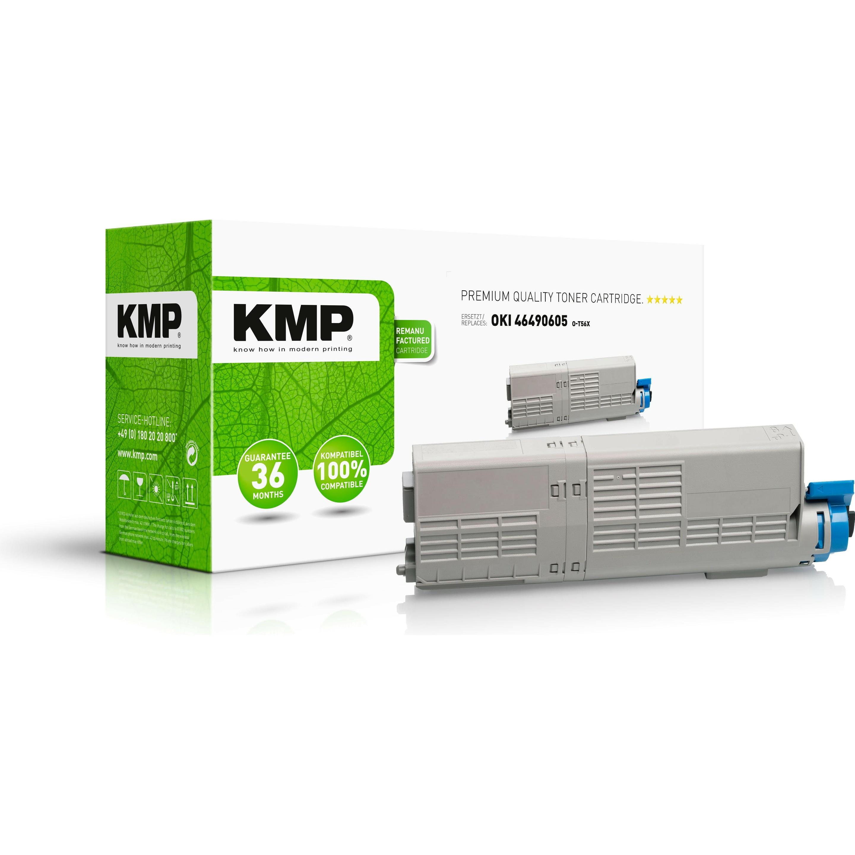 KMP, Toner, Toner ersetzt 46490605 (Y)