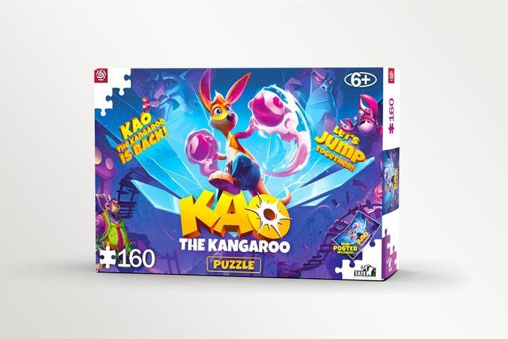 Produktbild Good Loot Puzzle 160 Känguru Kao – Kao ist zurück (160 Teile)