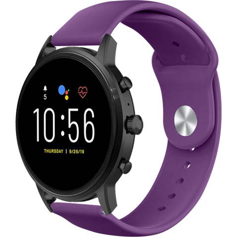 Strap-it Sportarmband (Silikon), Uhrenarmband, Violett