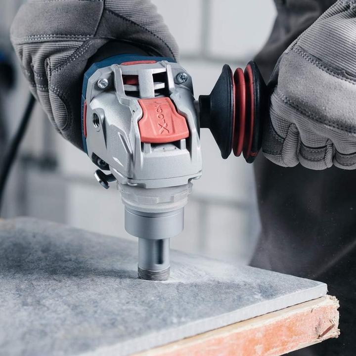 Produktbild Bosch Professional Winkelschleifer GWX 9-125 S, X-LOCK mit Zusatzgriff und Schutzhaube, im Karton (125 mm)