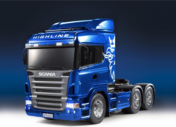 Produktbild Tamiya Scania R620 Highline Full Op.Blue Finished
