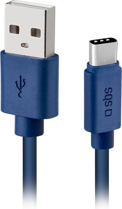 Actual product image SBS Polo Collection Type-C data cable and charger (1 m, USB 2.0)
