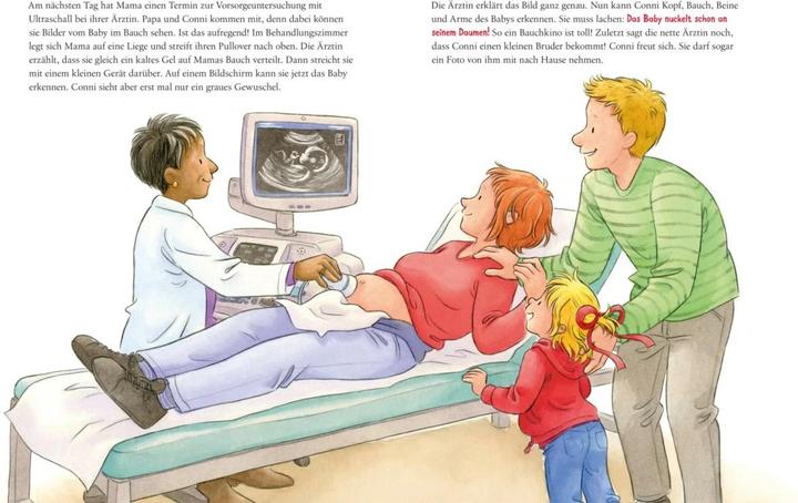 Actual product image Conni-Bilderbücher: Conni und das neue Baby (Neuausgabe) (German, Liane Tailor, 2021)
