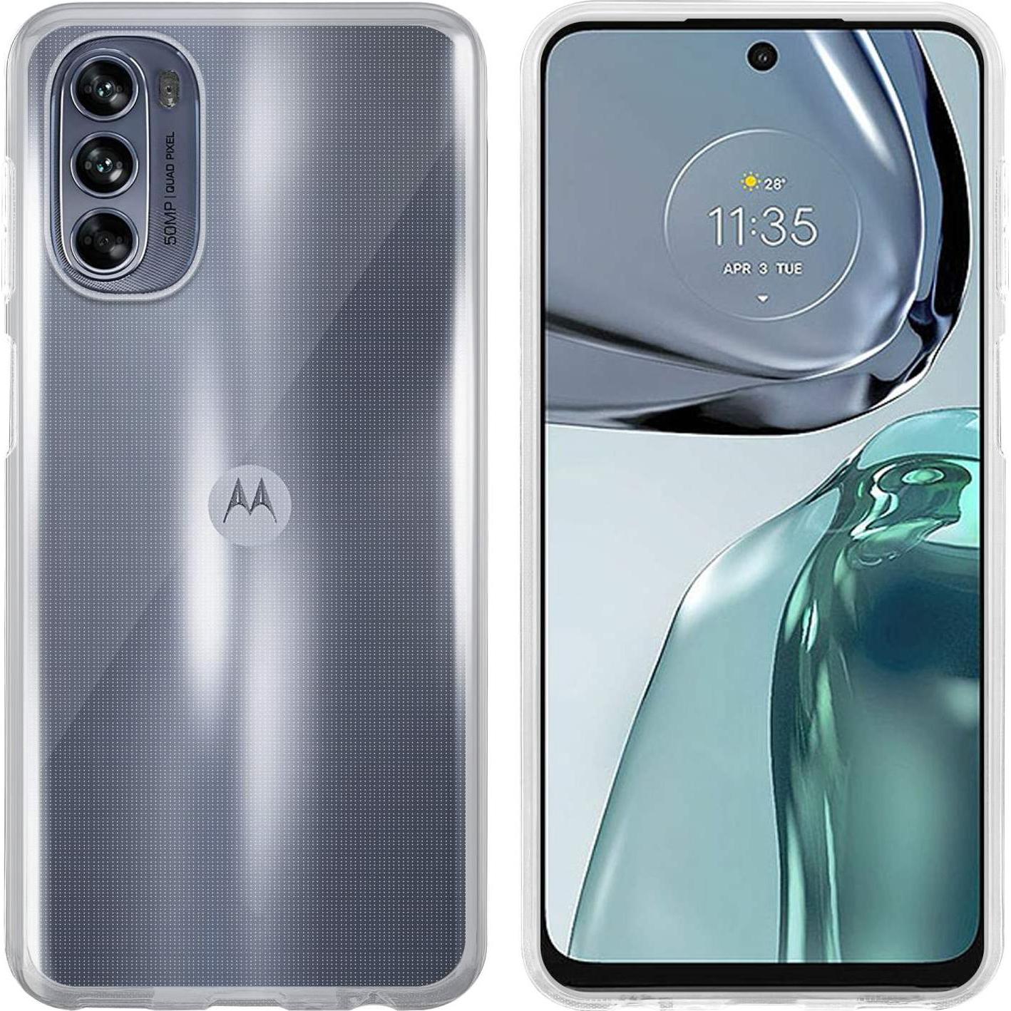 Thumbnail - Cadorabo TPU Ultra Slim AIR Hülle für Motorola MOTO G62 5G (Motorola Moto G62 5G), Smartphone Hülle, Transparent