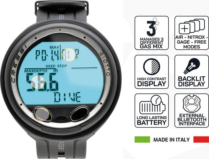 Image du produit Cressi Ordinateur Giotto Dive Watch