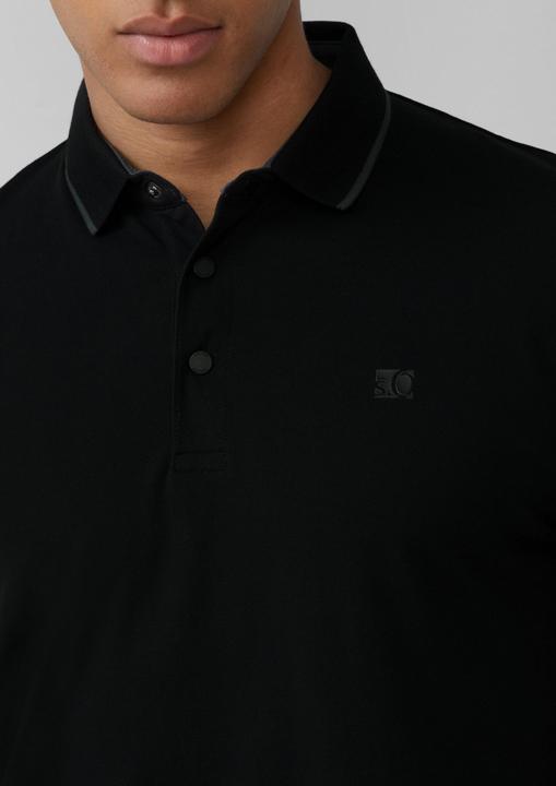 Produktbild S.Oliver Polo-Shirt Sportives Piqué-Poloshirt mit Kontrast-Details (M)