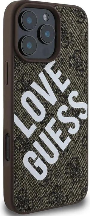 Image du produit Guess PU 4G Hard Case With Big Love Logo - iPhone 16 Pro Max (Apple iPhone 16 Pro Max)