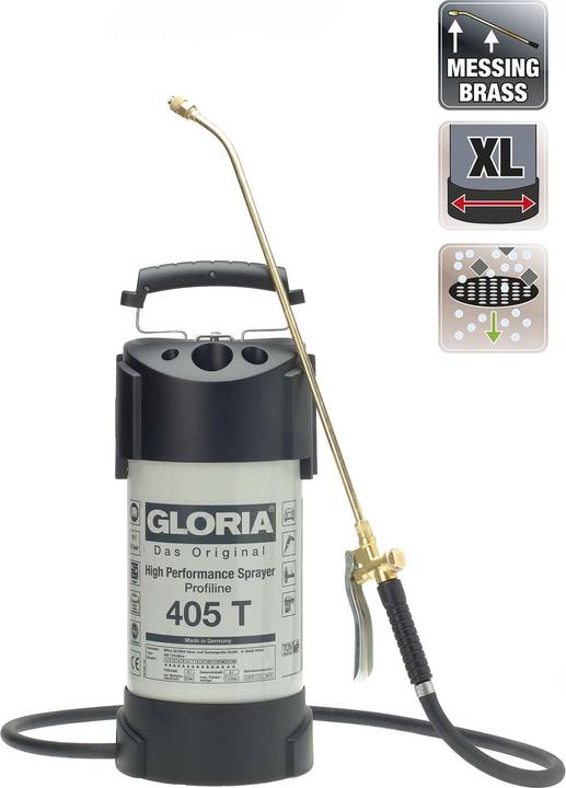 Gloria Haus und Garten Hochleistungssprühgerät 405 Profiline (5 l)