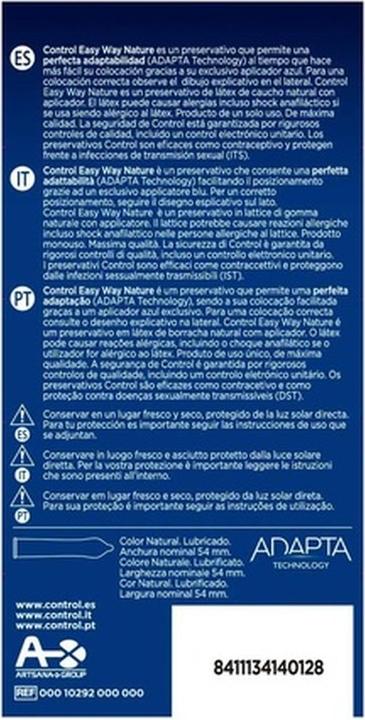 Actual product image Control Simply Nature 10 Units (10 pcs.)