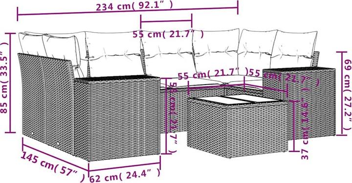 Produktbild vidaXL Wade