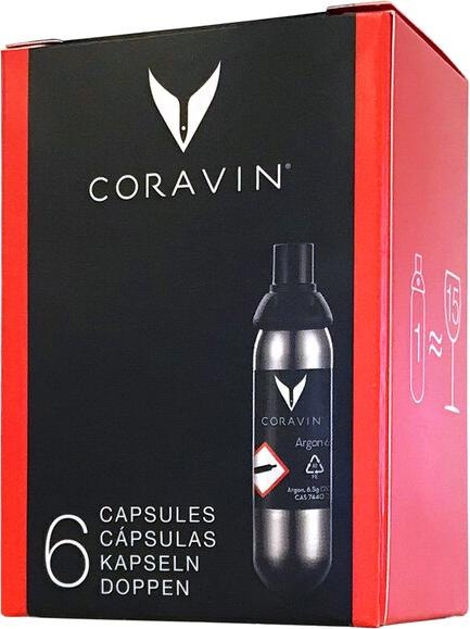Immagine prodotto Coravin Cartuccia 6 pezzi (Chiusura per il vino)