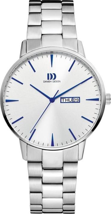 Danish Design Akilia Watch - Design Men Watch - Silver - Diameter 41 mm - Color coated stainl (41 mm)