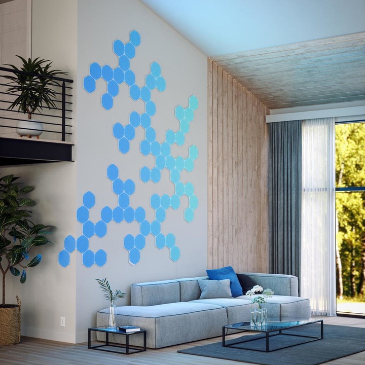 Immagine prodotto Nanoleaf Forme Hexagon Starter Kit (9x) (100 lm)