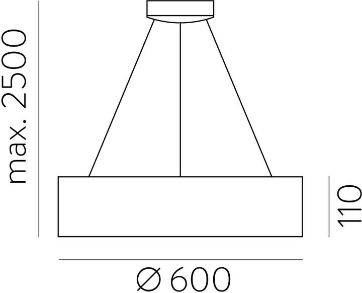 Produktbild ACB Iluminacion ACB Pendelleuchte Dilga (3730 lm)