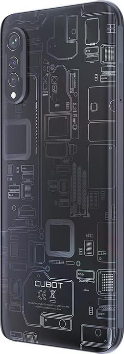 Actual product image Cubot X70 DS 24GB/256GB Tech Black EU (256 GB, Teck Black, 6.58", 100 Mpx, 4G)