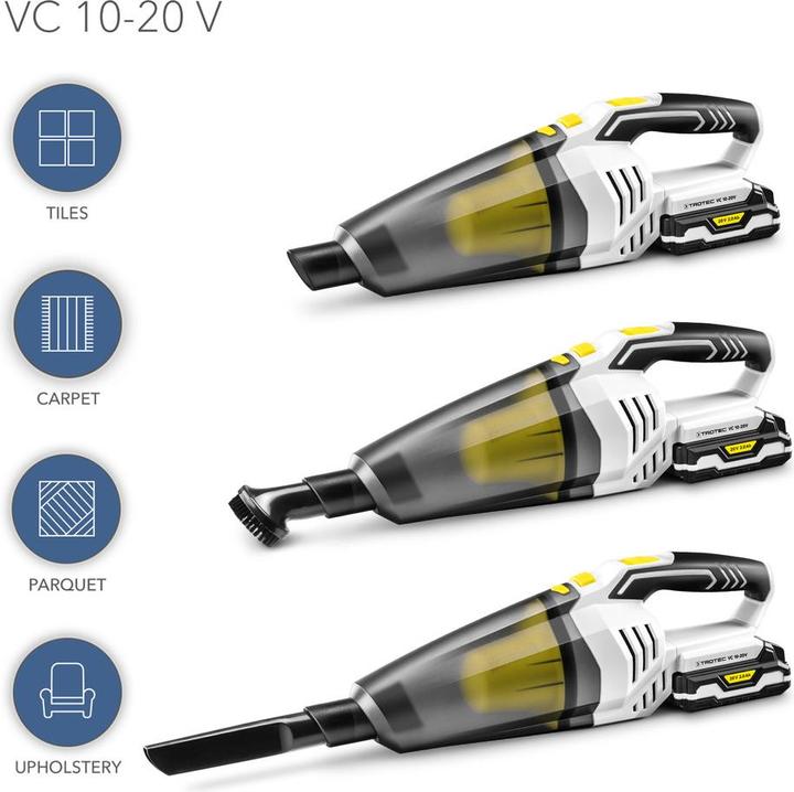 Immagine prodotto Trotec Rankinis siurblys VC 10-20V