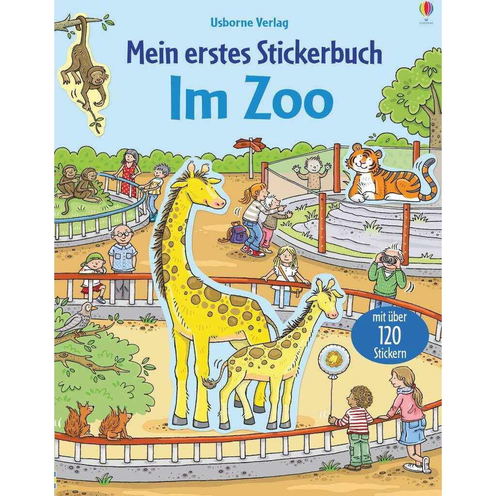 Usborne Publishing, Sticker, Il mio primo libro di adesivi: Allo zoo