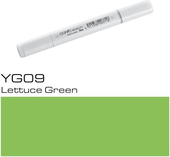 Image du produit Copic Sketch type YG - 09 (YG09 - Vert Lettuce, 1 x)