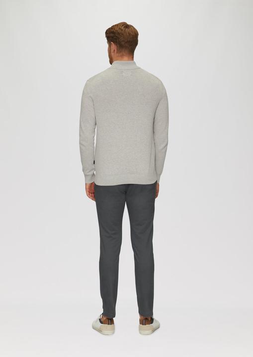 Immagine prodotto S.Oliver Strickjacke Zip-Jacke aus feinem Strick mit Stehkragen (3XL)