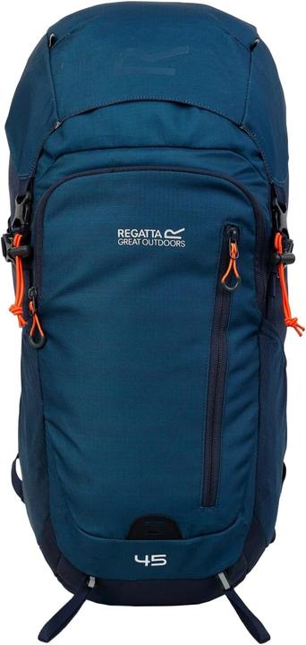 Actual product image Regatta Durable Water-Resistant Backpack with Ventilated Air System and Adjustable Straps (45 l)
