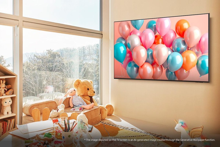 Actual product image Samsung QE43Q7F (43", Q7F, QLED, 4K, 2025)