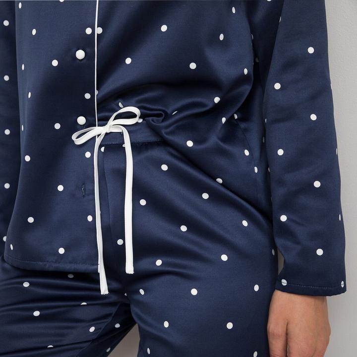 Produktbild La Redoute Collections Klassischer Pyjama aus Satin (46)