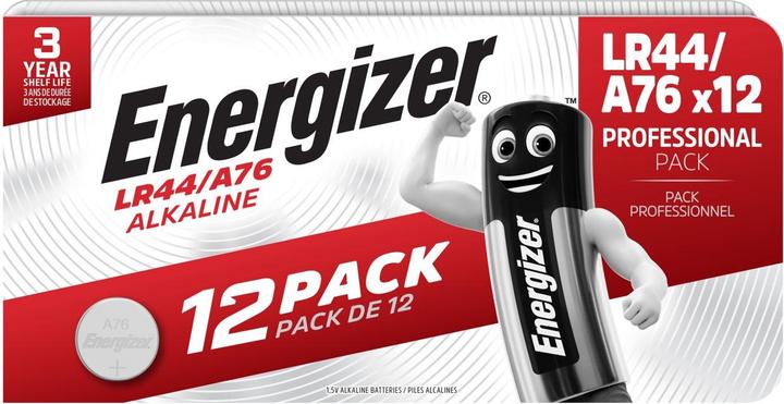 Energizer Knoopcellen LR44 (12 Pcs., LR44, 150 mAh)