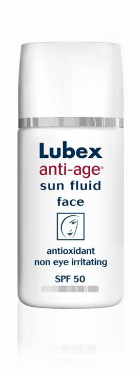 Produktbild Lubex anti-age Sun Fluif FACE UVA + B LSF 50+ (Sonnencreme Gesicht, SPF 50, 30 ml, 50 g)