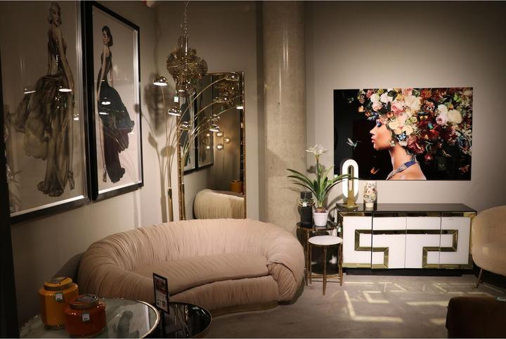 Immagine prodotto Kare Design Lampada da terra cinque dita in ottone (E14)