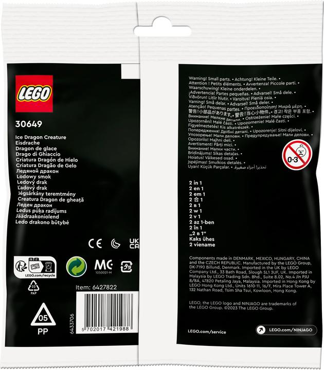 Image du produit LEGO Dragon de glace (30649, LEGO Ninjago)
