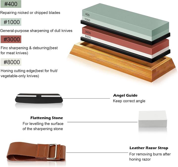 Produktbild Talifoca Schleifstein -Set