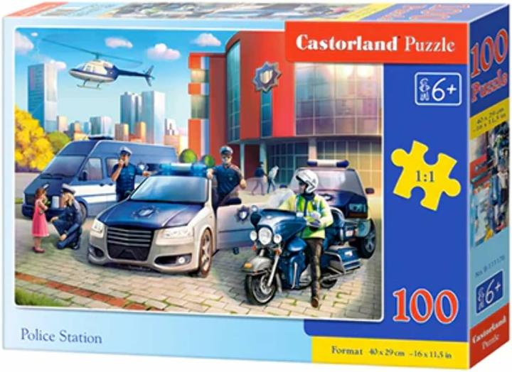 Produktbild Castorland Police Station Puzzle 100 Teile (100 Teile)
