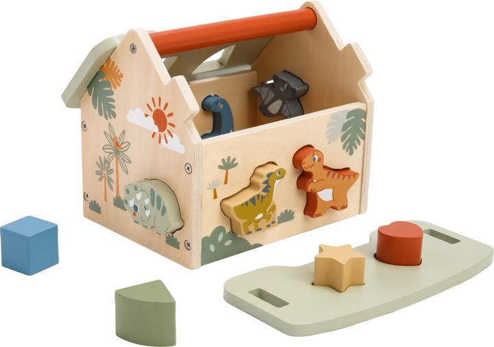 Image du produit Kinder and Kids - Shape Sorter, Dinosaur House (K50555)