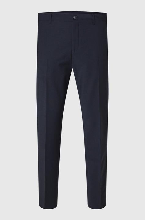 Actual product image Selected Homme Slim Fit Suit Trousers (52)