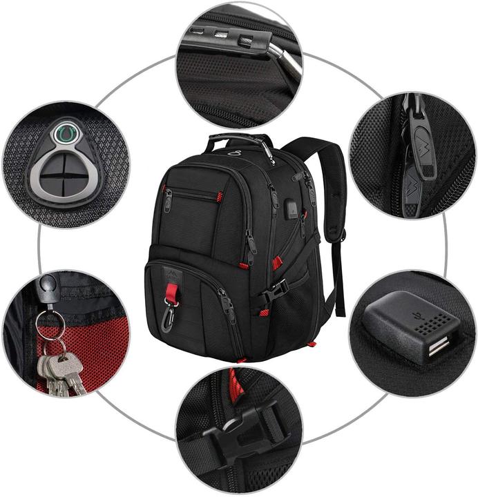 Actual product image Matein 50 liter backpack (17 inch) (50 l)