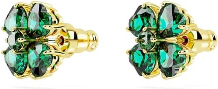 Produktbild Swarovski Idyllia Ohrstecker Glücksklee Grün Gold (Metall)