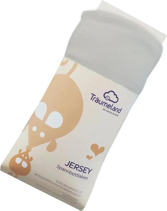 Actual product image Träumeland Jersey fitted sheet (40 x 90 cm)