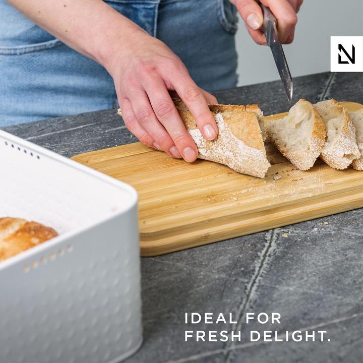 Produktbild Lars Nysøm Brotkasten mit Schneidebrett Glaede
