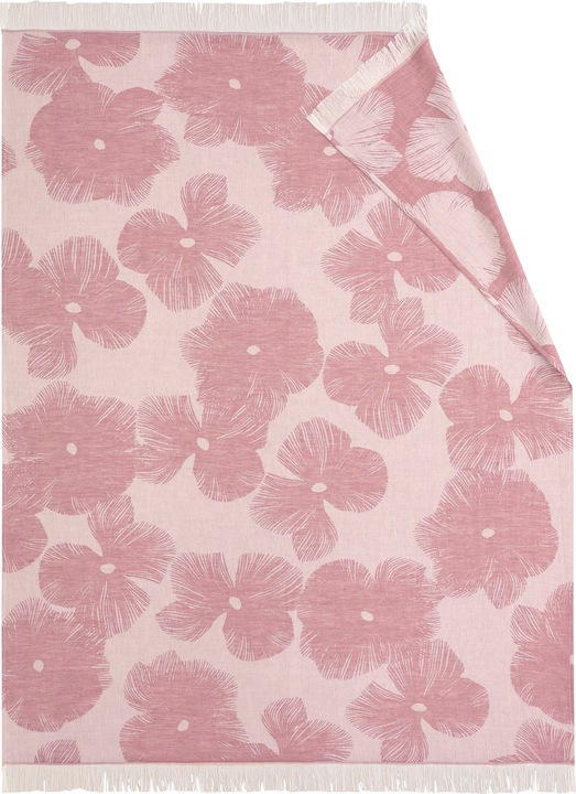 Biederlack Plaid "Blossom (130 x 180 cm)