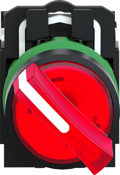 Actual product image Schneider Electric Ill Selector Switch 2P Red 1NO/1NC 230V