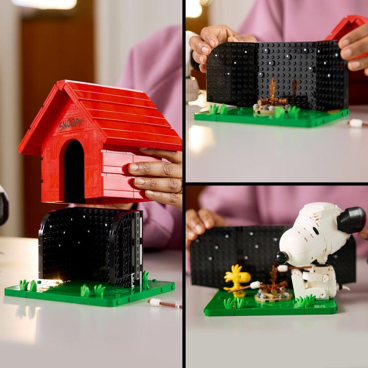 Produktbild LEGO Peanuts: Snoopys Hundehütte (21368, LEGO Ideas)
