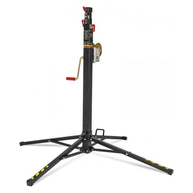Vmb Te-034 Wind-up Statief Zwart, Montage Lichttechnik, Schwarz