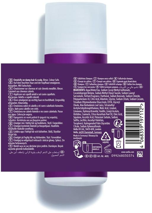 Produktbild Wella Ultimate Color - Sulfatfreies Shampoo (Flüssiges Shampoo, 50 ml)