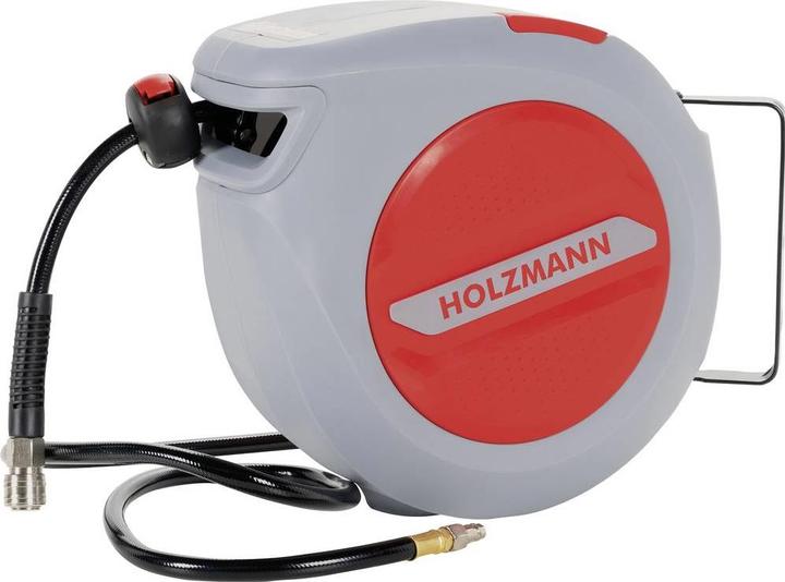 Actual product image Holzmann Machines LSR15AIR Compressed air hose reel 17 bar