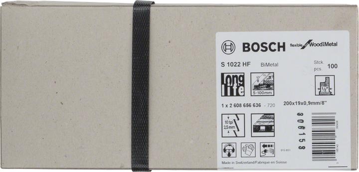 Produktbild Bosch Professional Zubehör Säbelsägeblatt S 1022 HF. Für Säbelsägen